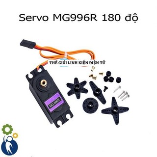 Servo mg996r 180 360 độ bánh răng kim loại