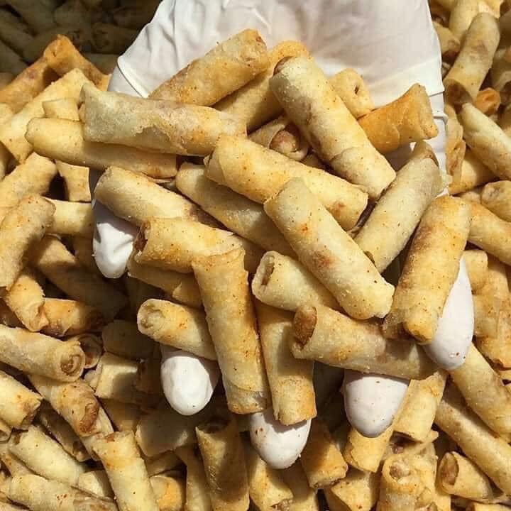 SNACK CHẢ GIÒ TÔM MINI SẤY 300g