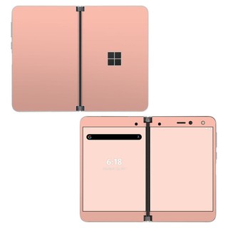 Skin decal dán Surface Duo mẫu Solid State Peach (đã cắt sẵn, dễ dán)
