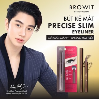Bút kẻ mắt Browit Precise Slim Eyeliner So Black 0.6ml
