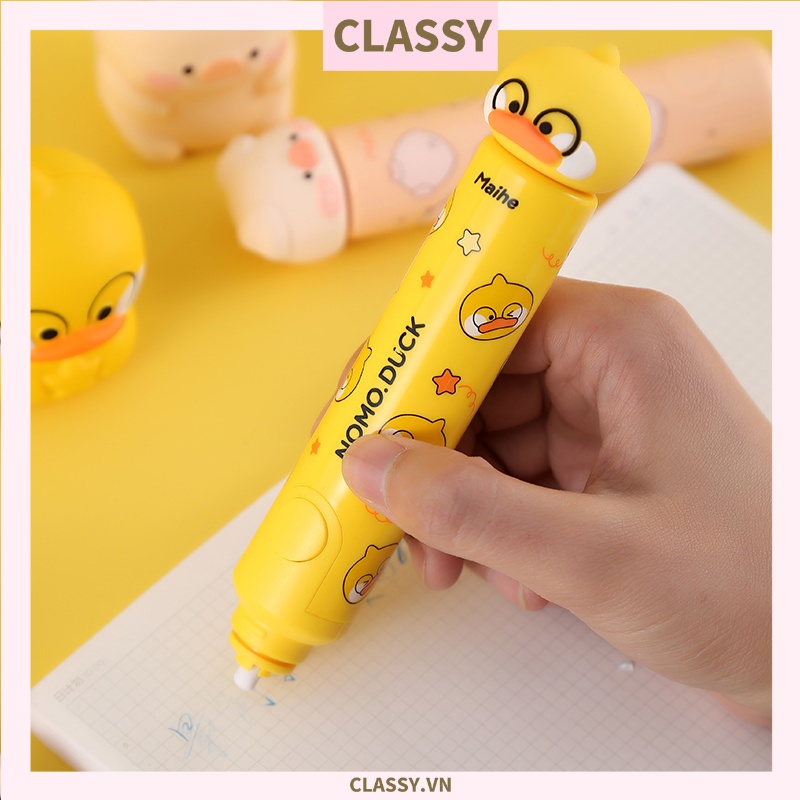 Hộp 40 Ruột Gôm tẩy Classy bằng điện thay thế 2.3mm 5mm Tẩy vịt Nomo Duck cute ngộ nghĩnh PK969