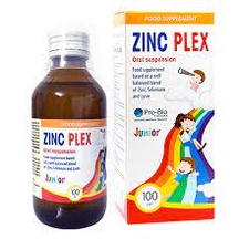 ZinC Plex - Bổ sung kẽm, vitamin tổng hợp cho bé. Hỗ trợ tăng sức đề kháng, kích thích tiêu hóa, ăn ngon miệng