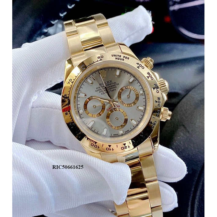 ĐỒNG HỒ NAM RL Daytona GOLD 41mm - AUTOMATIC- THÉP 316- BẢO HÀNH 24 THÁNG