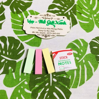 GIẤY NOTES 3 MÀU THƯỜNG