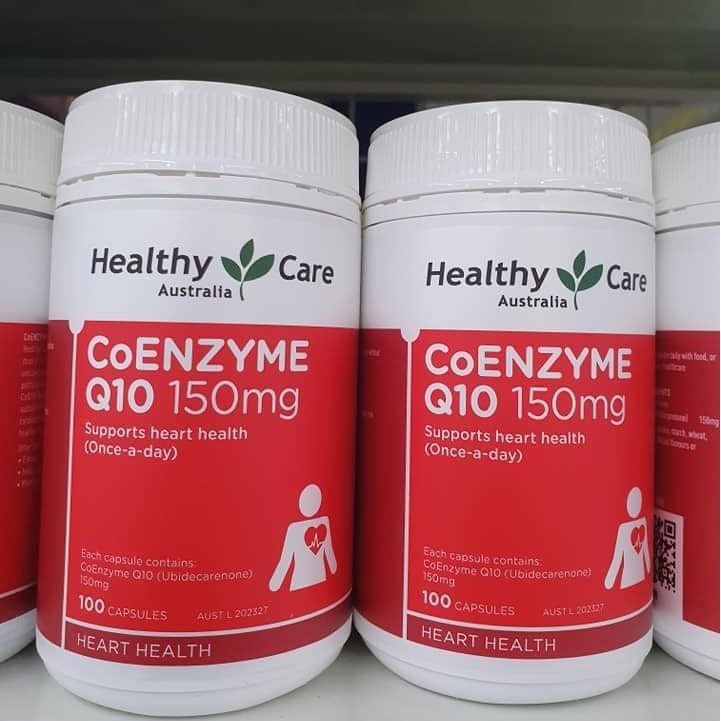 Viên Uống Bổ Tim Healthy Care CoENZYME Q10 150mg 100 Viên Hàng Nội Địa Úc SP000824