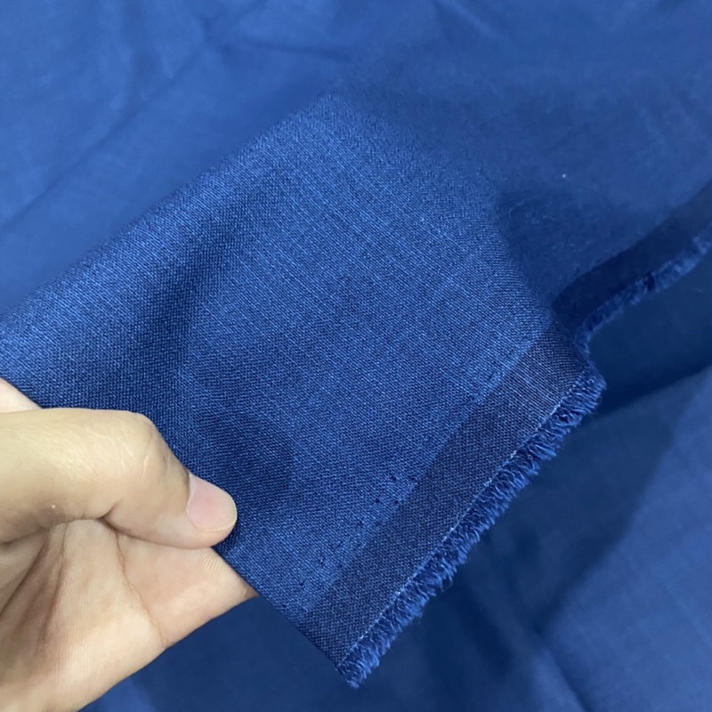 Vải linen Cotton không nhăn may áo sơ mi VA11