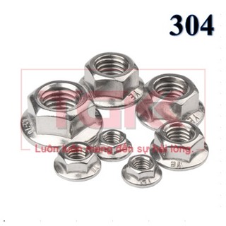 Đai ốc liền phẳng inox 304