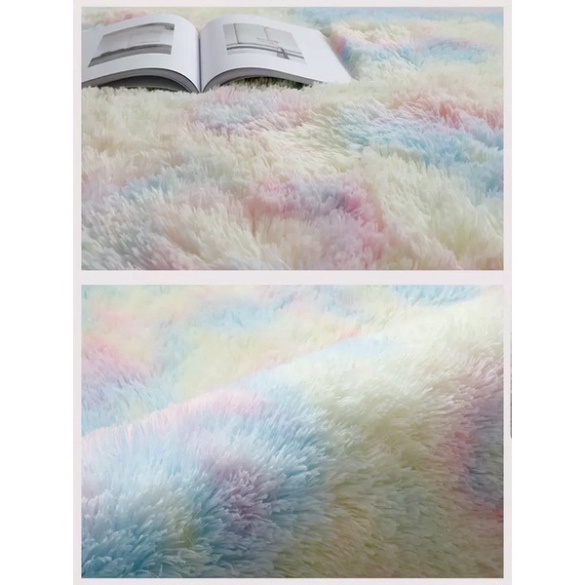 Thảm lông loang trải sàn phòng ngủ.thảm lông trải sàn phòng khách.loại lông dày hàng nhập khẩu.nhiều kích thước. MSP832