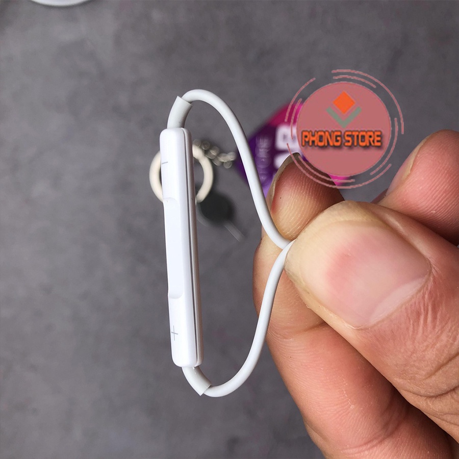 Tai nghe lphone Jack dẹt ic zin âm thanh ấm PHONG STORE - Bảo Hành 6T
