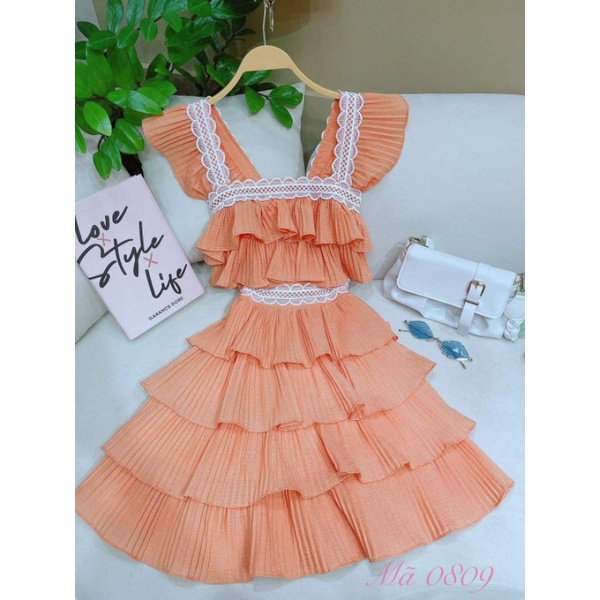 Đầm Ren Cánh Tiên Siêu Hot (Freesize, full Màu)