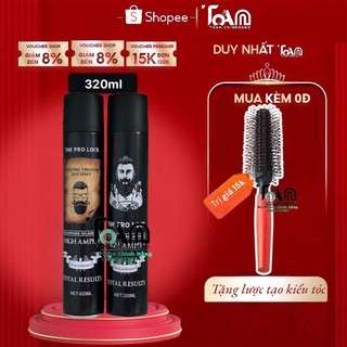 Gôm Keo Xịt Tạo Kiểu Pro Lock Siêu Cứng 320ml