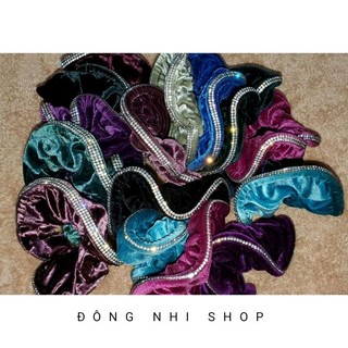 🔥🔥rẻ vô địch🔥🔥sỉ 10 cột nhung đính đá