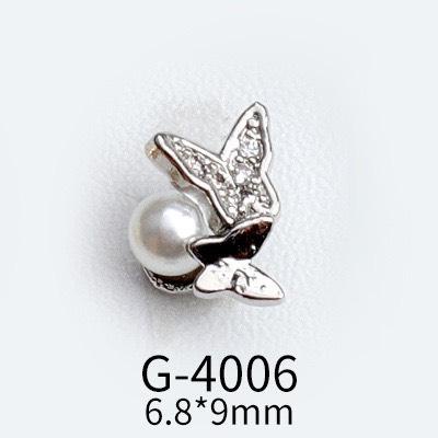 Charm nail bướm đính đá cao câp mẫu mơi hot trend