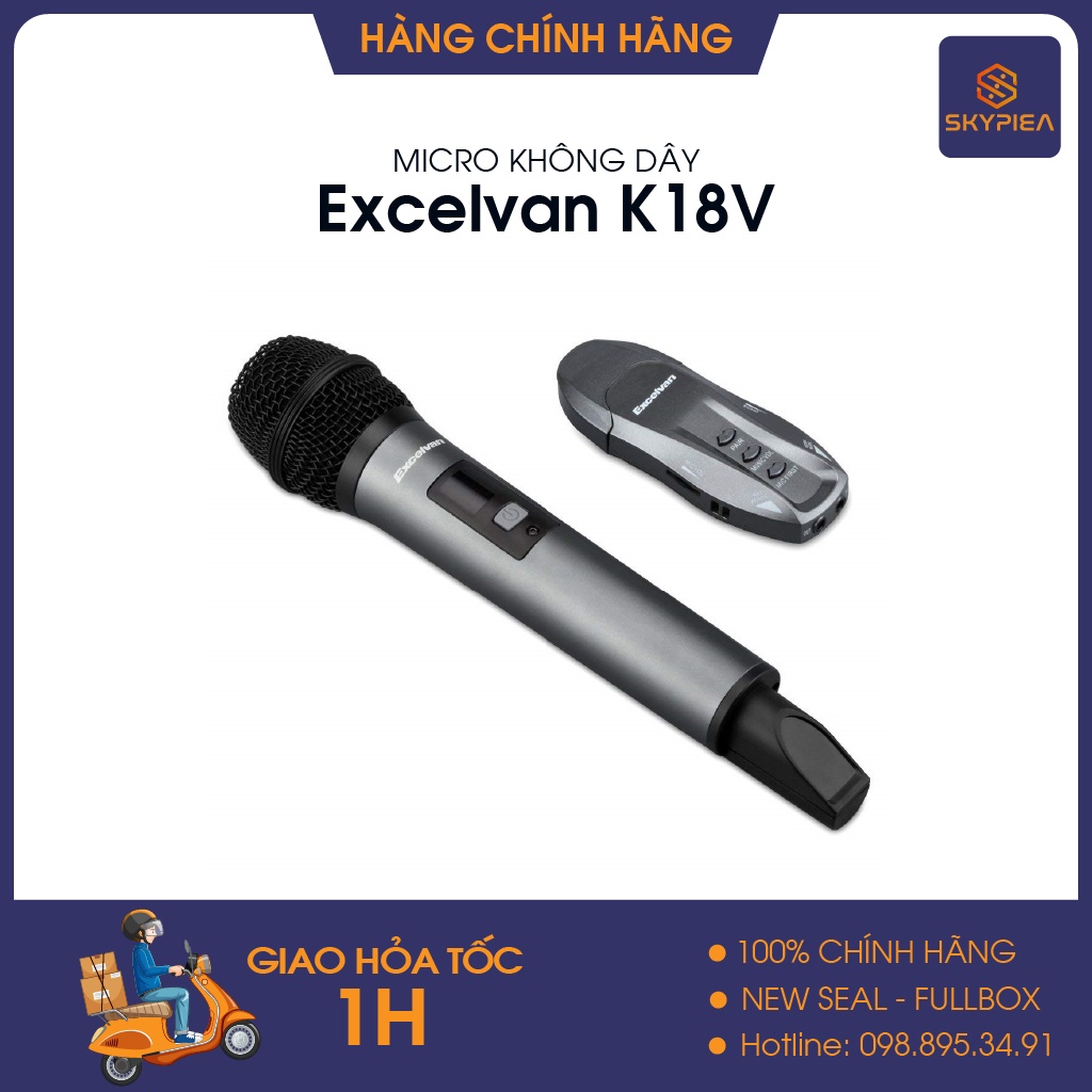 Micro Không dây Excelvan K18V