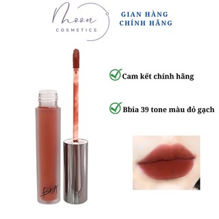 Son bbia 39 slcarle pink - đỏ gạch, son bbia last velvet lip tint version 8 màu 39