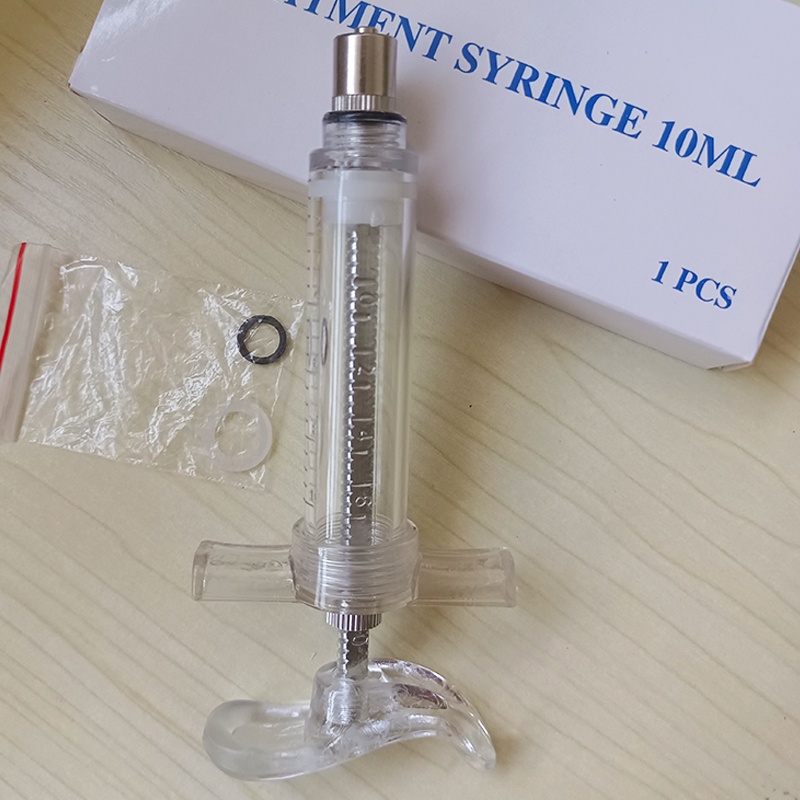 10ml Xilanh Meka, Xi Lanh Bơm Tiêm Thú Y Làm Bằng Thép Nhựa Dành Cho Vật Nuôi  Sử Dụng Tiện,Bền Lâu