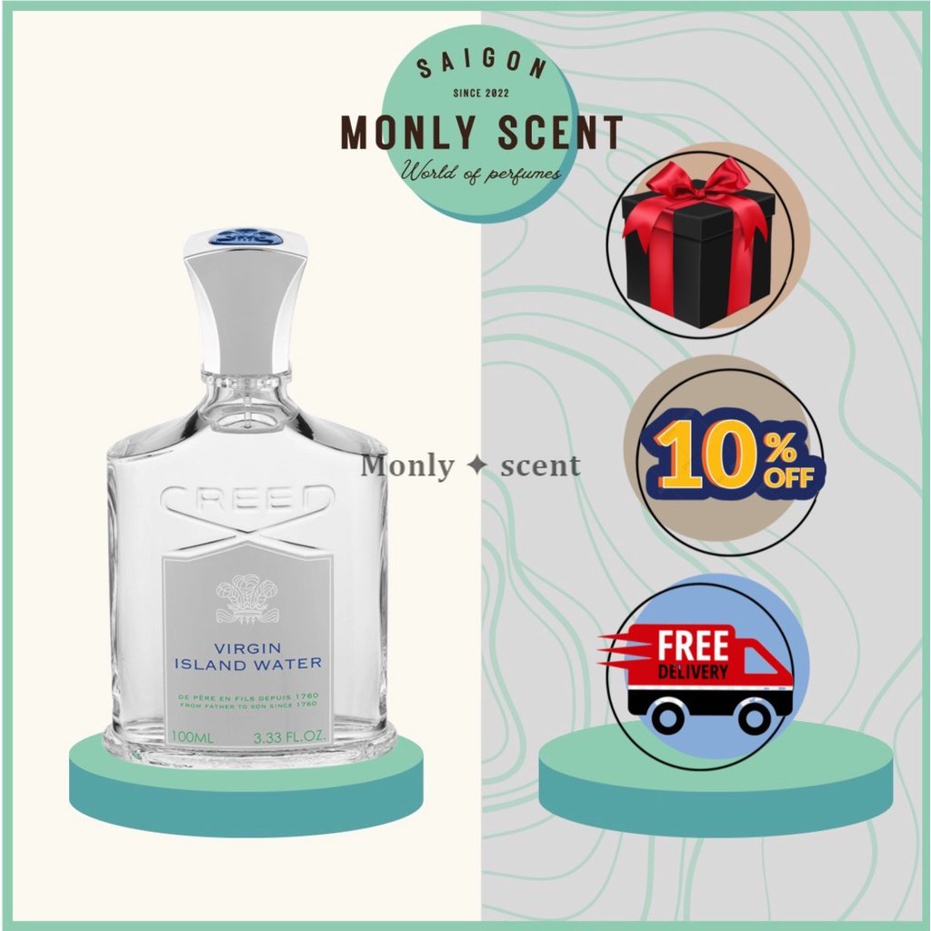 ✦ Nước hoa dùng thử Creed Virgin Island Water - 𝐌𝐨𝐧𝐥𝐲_𝐬𝐜𝐞𝐧𝐭™ ✦