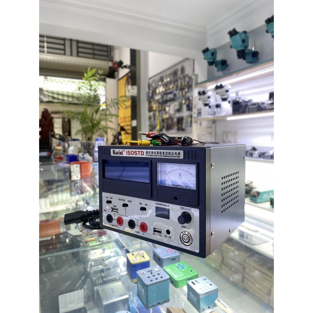 Máy cấp nguồn Kaisi 1505TD