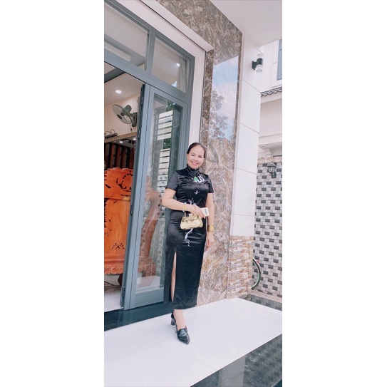váy sườn xám body