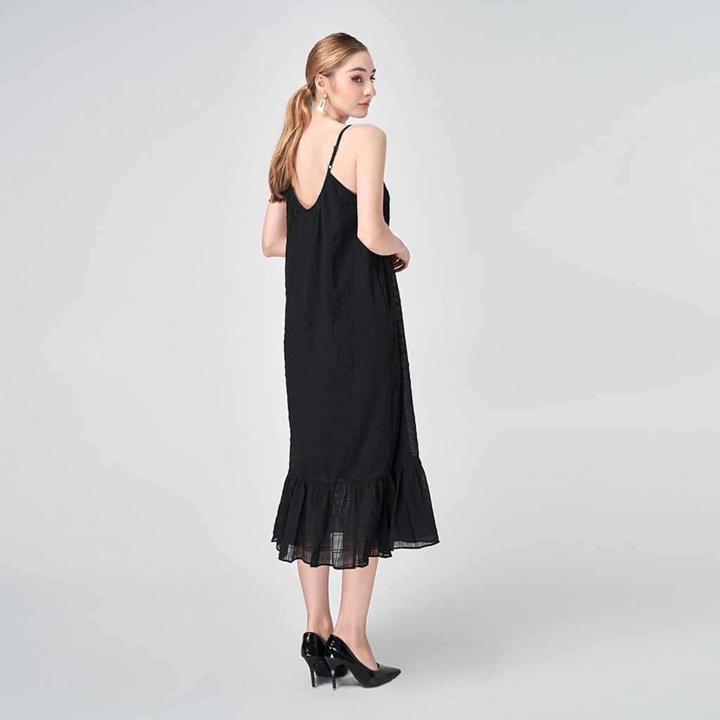 Đầm Maxi 2 dây hở lưng che bụng có túi, chất vải đũi xịn 2 lớp co dãn, đầm, váy cho bà bầu, người béo bụng - Lily Store | BigBuy360 - bigbuy360.vn