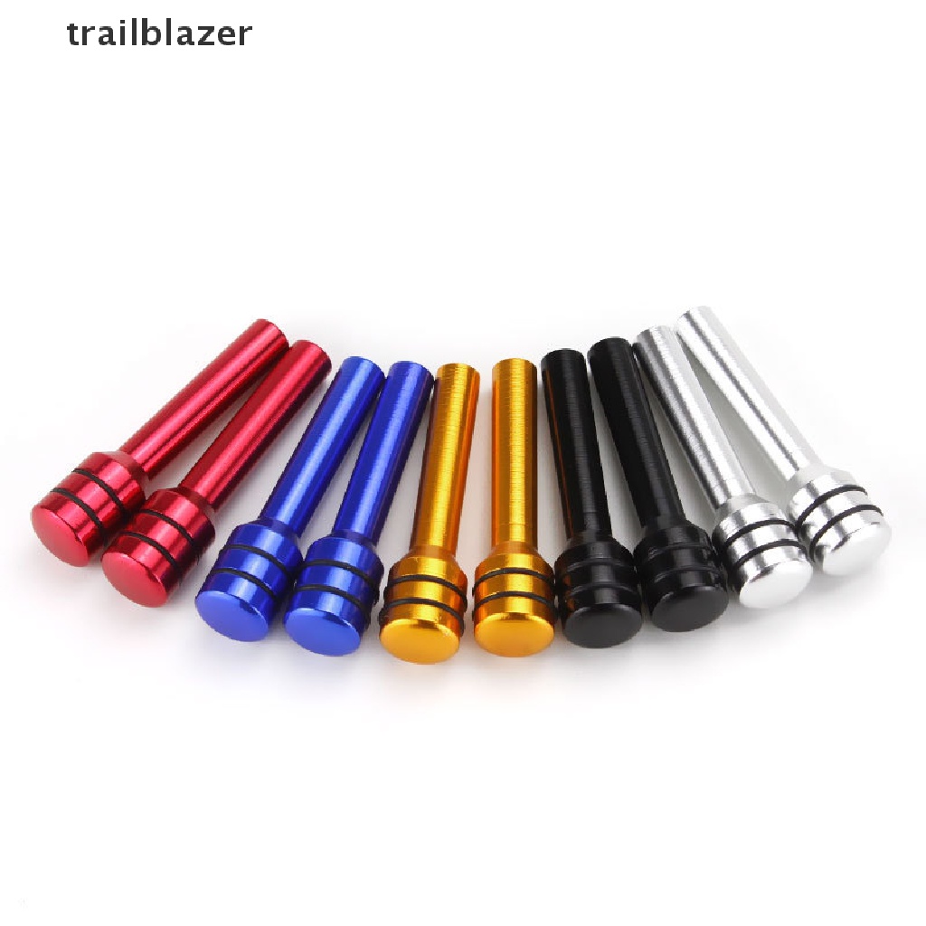 Bộ 4 Chốt Khóa Cửa Xe Hơi / Xe Tải SUV Bằng Hợp Kim Nhôm Màu Xanh Dương / Bạc / Đỏ / Vàng / Đen Thông Dụng