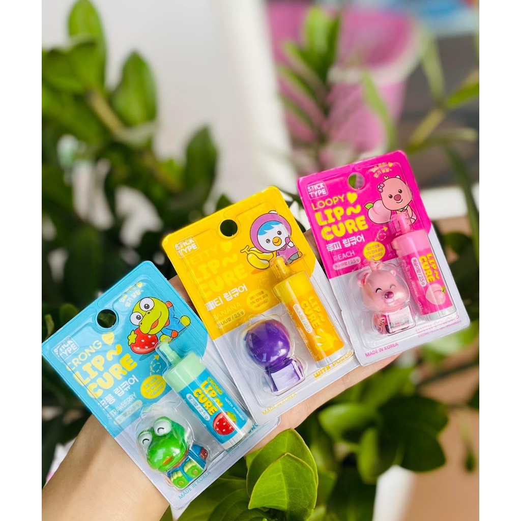 Son dưỡng môi cho bé Pororo Lip Cure