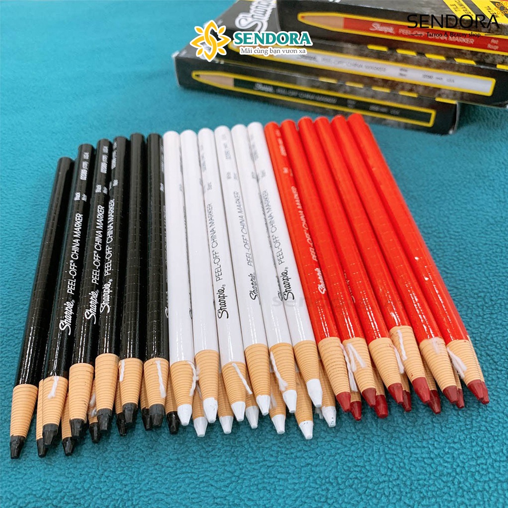 Chì đá Sharpie vẽ chân mày, vẽ sợi điêu khắc, định hình mày, môi