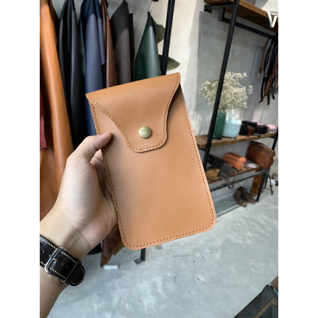 BAO DA ĐIỆN THOẠI HANDMADE– PHONE POCKET- JANUARY CLASSIC- BẢO HÀNH 10 NĂM- ĐỔI TRẢ MIỄN PHÍ