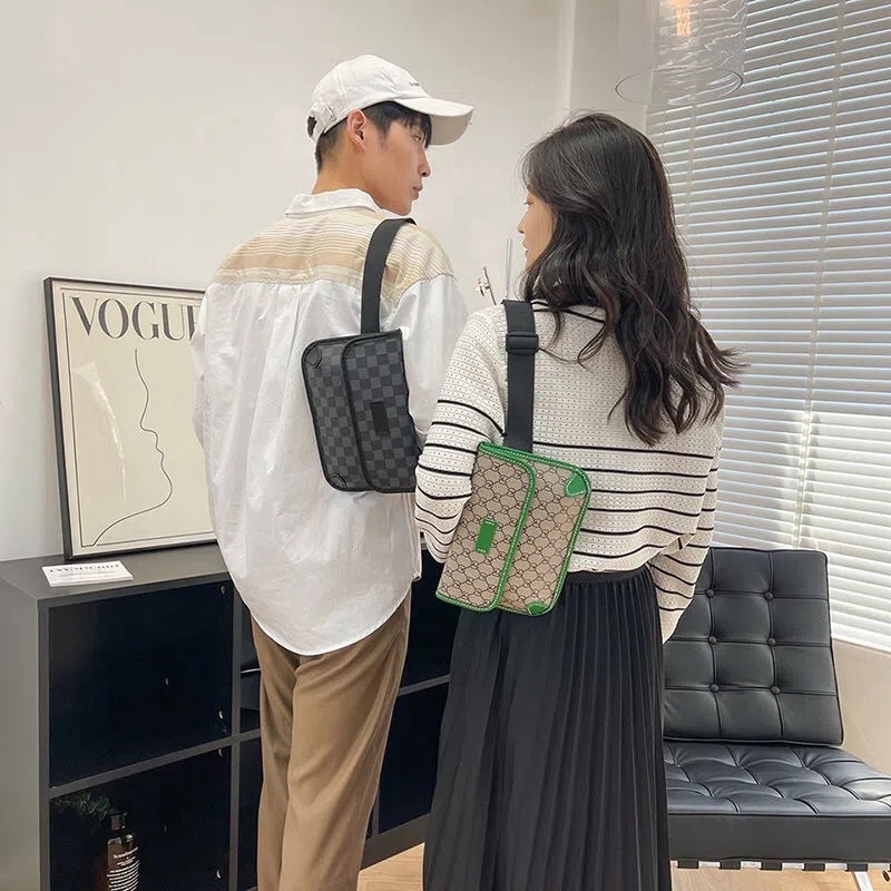 M55_Túi Da Quai Chéo Tự May DIY Handmade