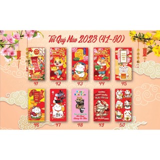 Combo 50 bao lì xì Quý Mão 2023