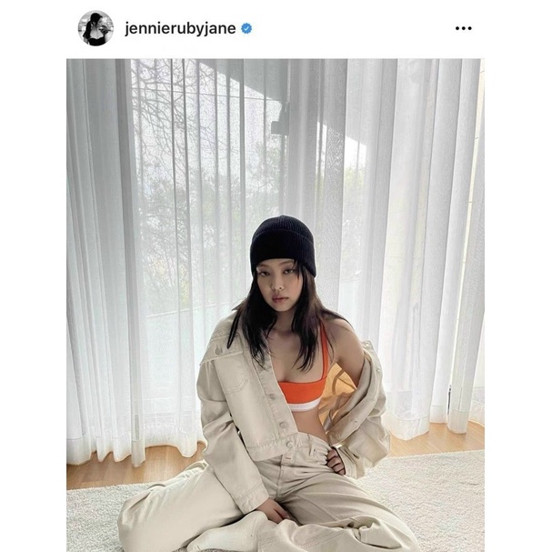 BỘ ĐỒ LÓT NỮ UNNY CALVIN KLEIN JENNIE BLACK PINK CHẤT COTTON ĐẸP