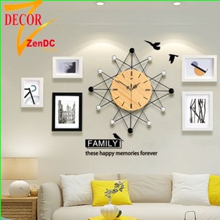 Đồng hồ treo tường trang trí đẹp, trang trí phòng khách nhà cửa - DC009