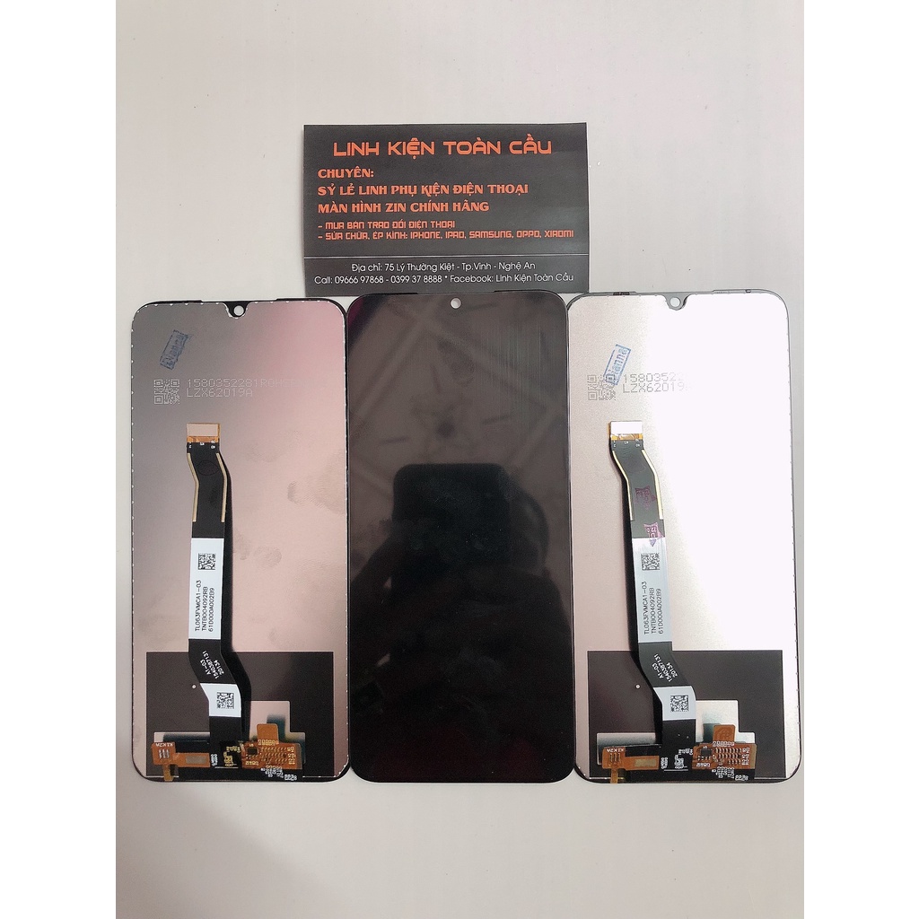 Màn hình XIAOMI Redmi note 8 Zin New Full bộ màu đen Bảo hành 3 tháng Tặng kèm keo+tuavit+cường lực+que chọc sim