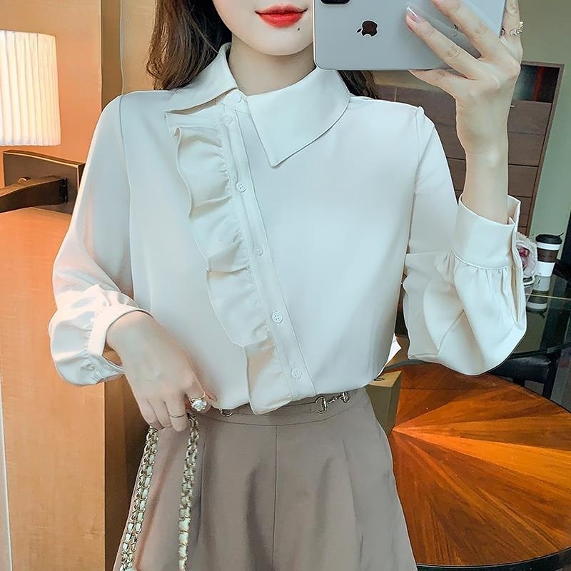 Áo Sơ Mi Nữ Tay Dài Dáng Rộng Thời Trang