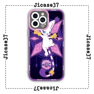 Ốp lưng iphone và samsung xiaomi oppo cạnh vuông Jicase pokemon 