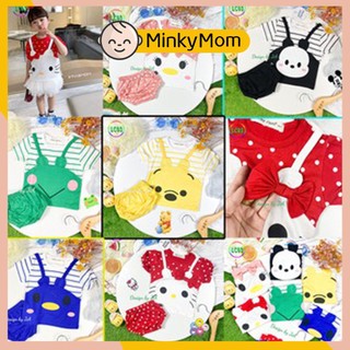 Bộ Chip Cho Bé LC03 Đồ Bộ Chip Thun Lạnh Cao Cấp Mềm Mịn Thoáng Mát Hàng Chuẩn Loại 1 MINKY MOM