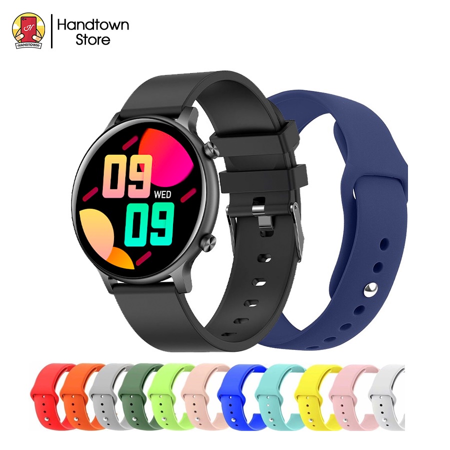 Dây Đeo Silicon Thay Thế Cho Đồng Hồ Beu BeFit Sporty 2 44.5mm Sporty 2 Pro 44.8mm Silicon Dẻo Handtown