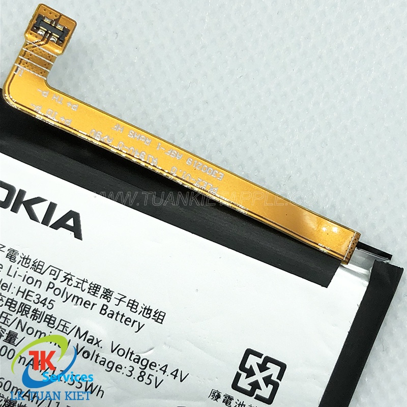 Pin Nokia HE345 / Pin Nokia 6.1 2018 / 5.1 Plus / 7.1 plus (3000mAh) dung lượng cao bảo hành 1 đổi 1