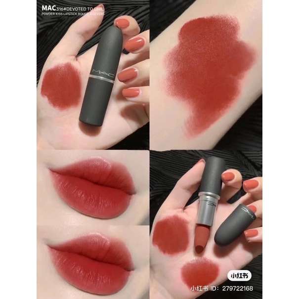 Son Mac Powder kiss Vỏ Nhám