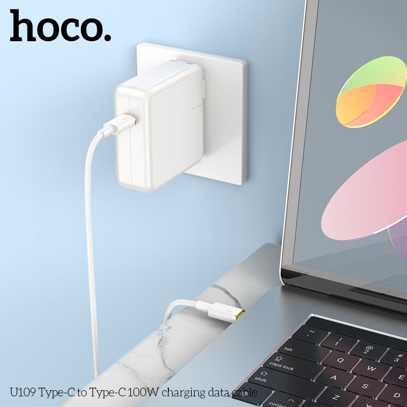 Cáp Sạc Nhanh Hoco U109 100w Type-C To Type-C