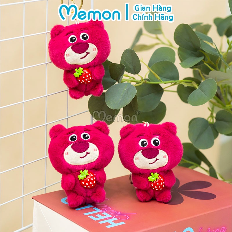 Móc Khóa Gấu Bông Lotso, Stitch, Gấu Pooh Dứa, Kuromi Cao Cấp Memon