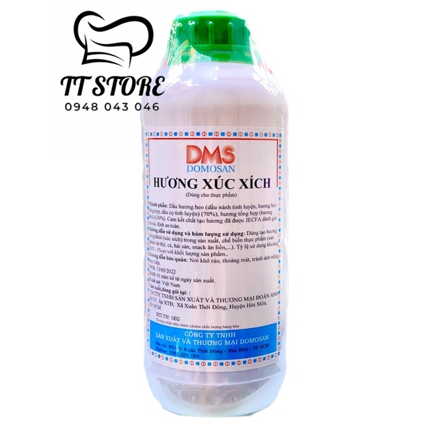30 ml HƯƠNG XÚC XÍCH CHUẨN VỊ XÚC XÍCH ĐỨC