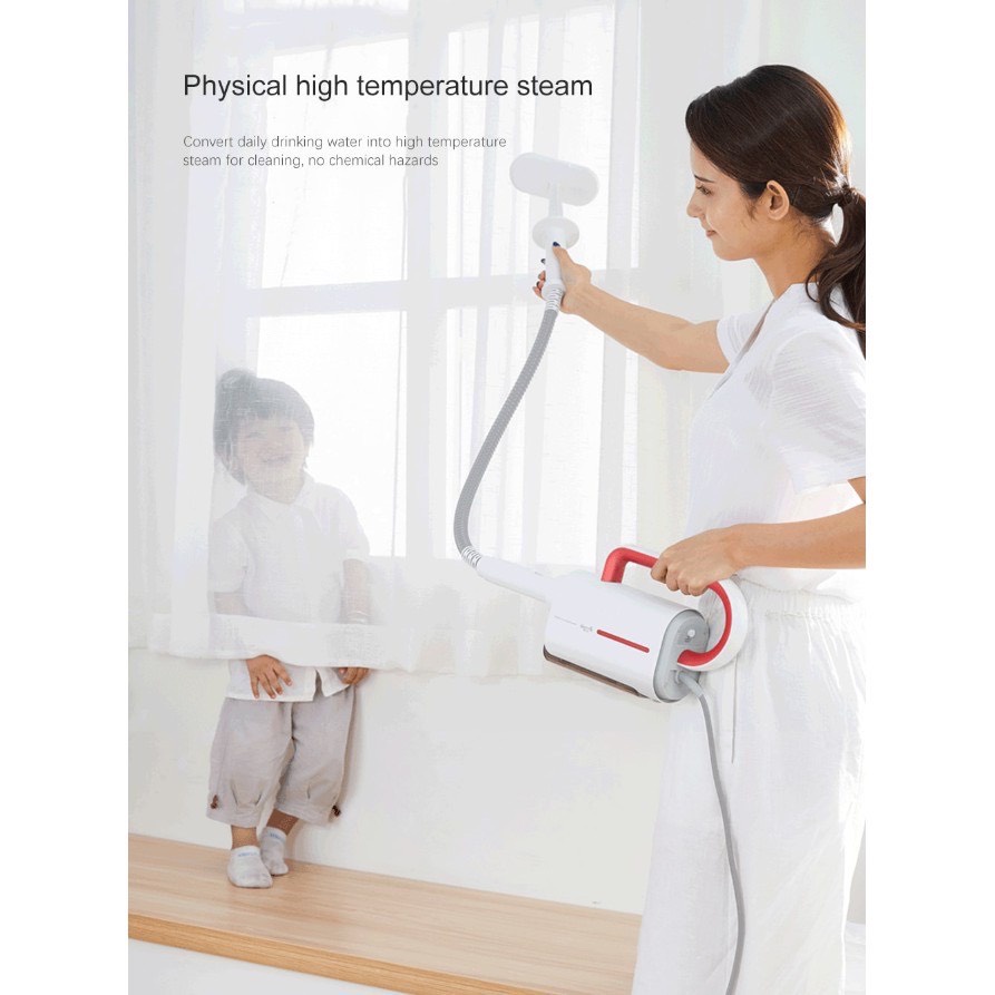 Máy Lau Nhà Hơi Nước Nóng DEERMA ZQ610 | ZQ600 - CHÍNH HÃNG