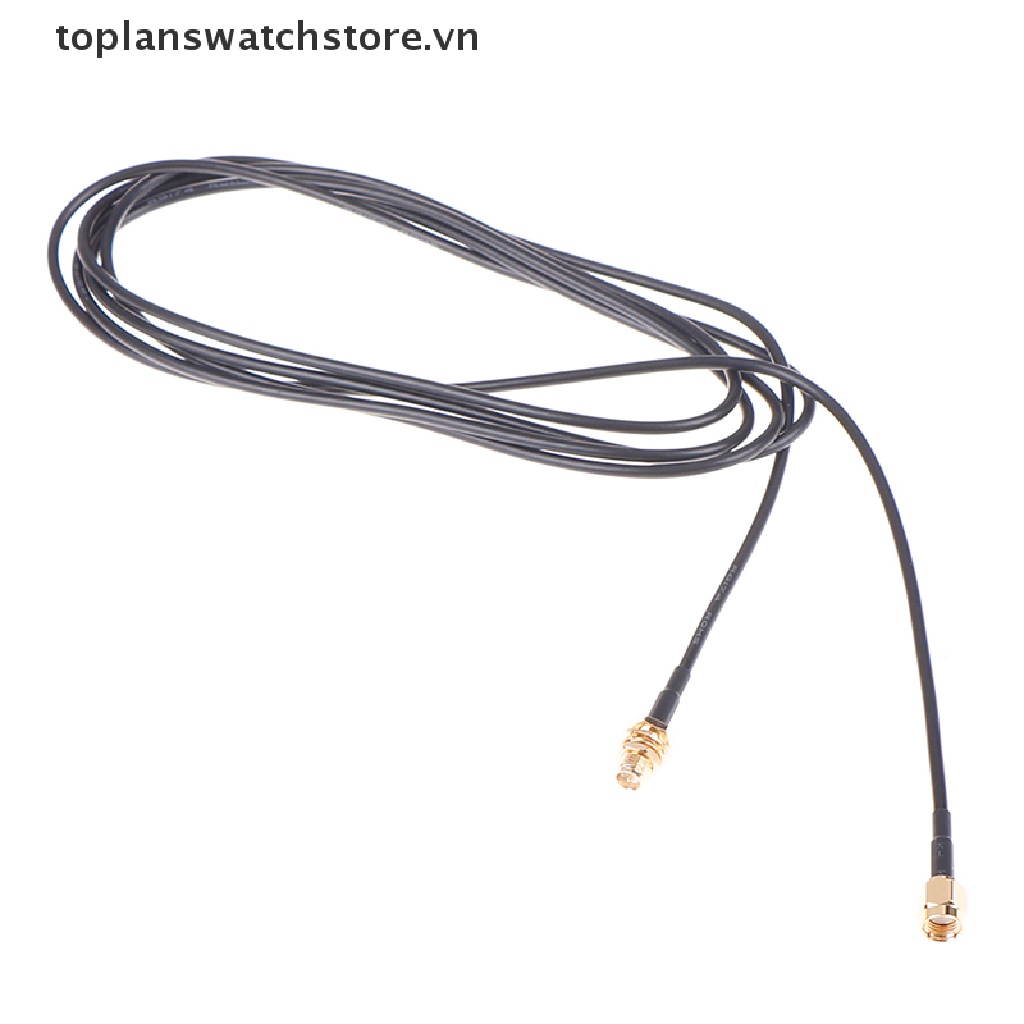 1 Dây Cáp Ăng Ten WiFi Nối Dài 1m RG174 RP-SMA Chuyên Dụng Chất Lượng Cao