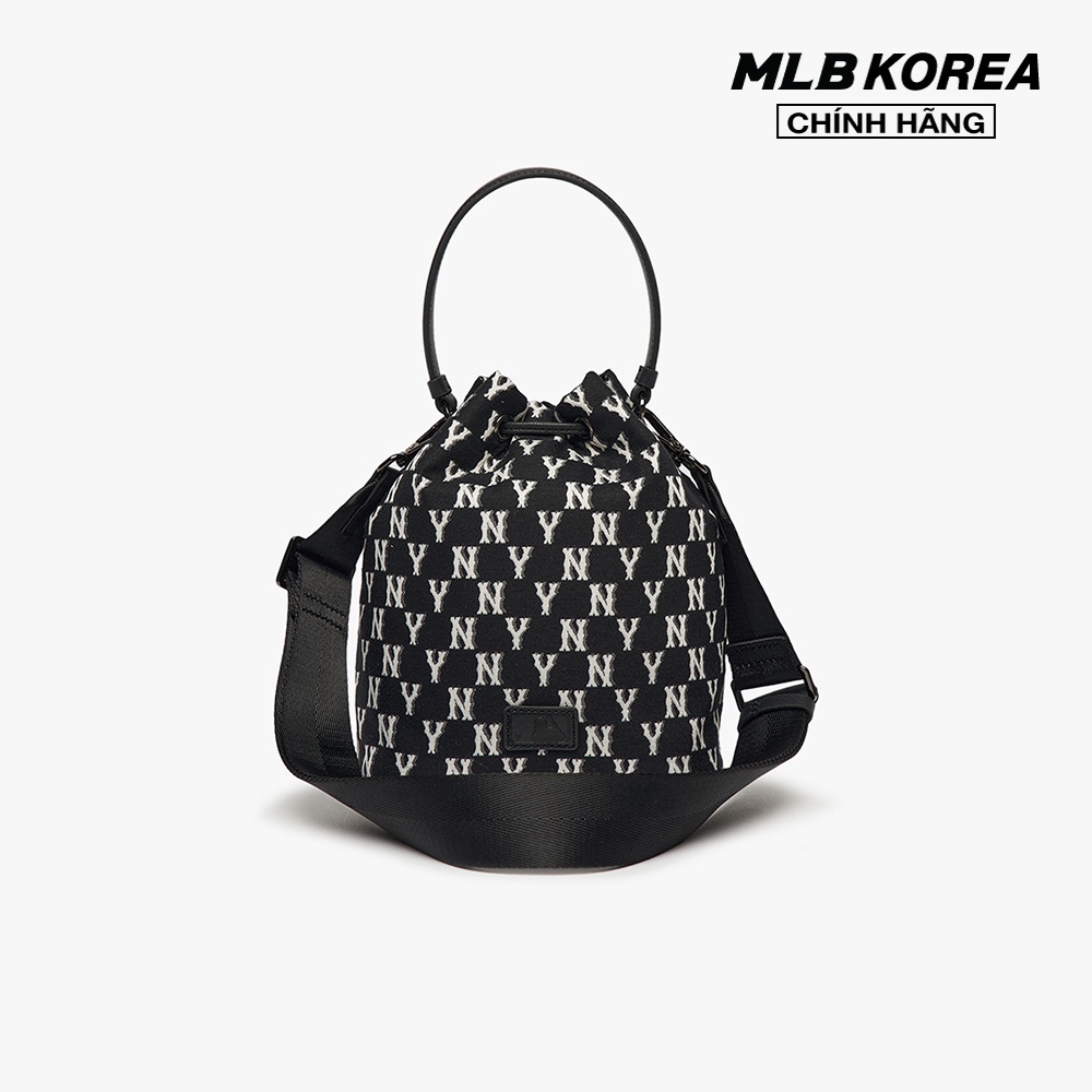 MLB - Túi rút dây Monogram Jacquard Bucket 3ABMS012N-50BKS