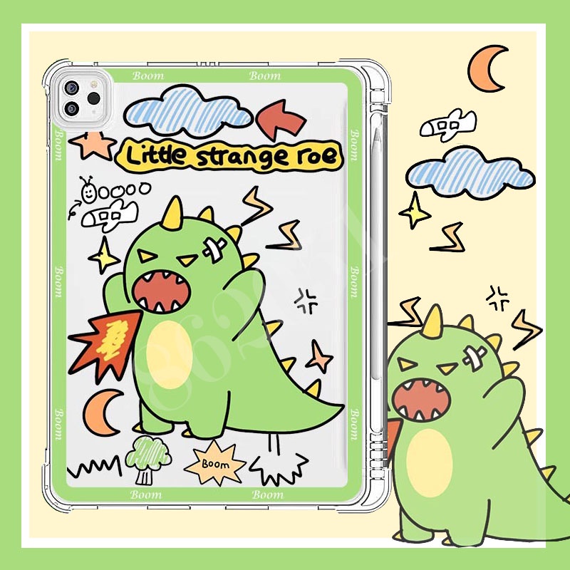 Ốp Máy Tính Bảng TPU Có Khe Đựng Bút Cho iPad gen 9 / gen7 / gen8 / 10.2 Air / 5 Air4 / Air 1 / 2 9.7 / MiNi 1 / 2 / 3 / 4 / 5 / 6 Pro11 / 12.9