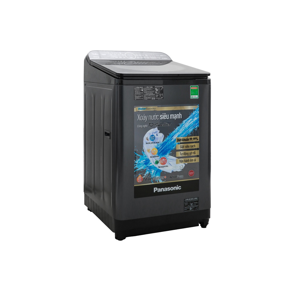 MÁY GIẶT PANASONIC INVERTER 10.5 KG NA-FD10VR1BV 2019