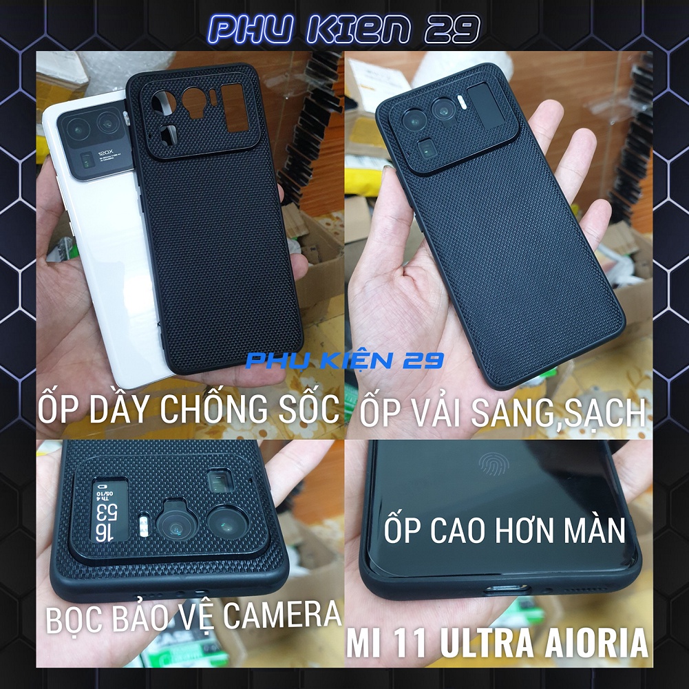Ốp lưng chống sốc,chống va đập lưng da,vải cao cấp AIORIA