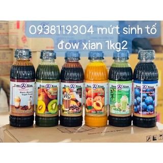 mứt sinh tố đào 1kg2  dowxi
