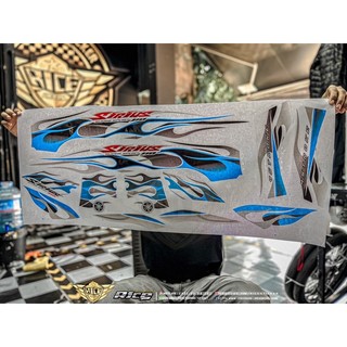 Tem 3 lớp Sirius trắng lửa Ricedecal®️